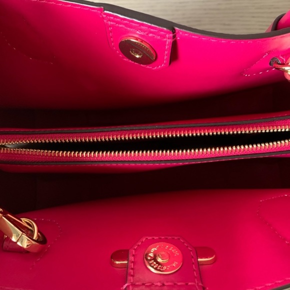 Michael Kors Mercer Satchel bag pink purse tote - Picture 5 of 8